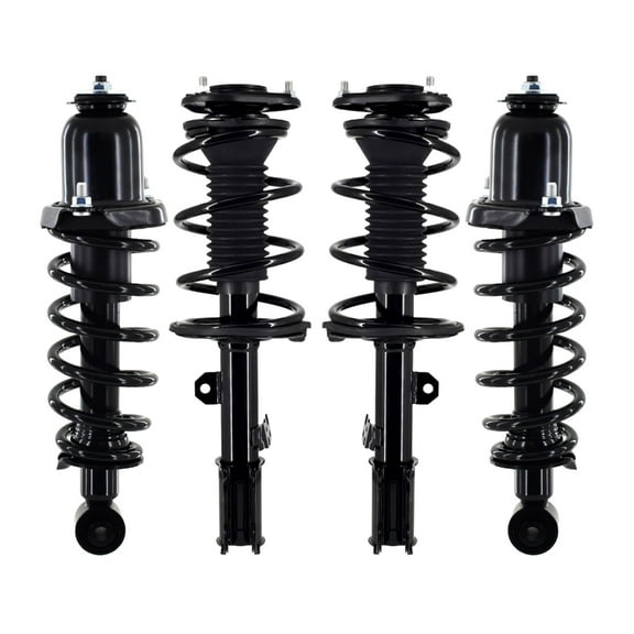 Set 4 Front - Rear Quick Complete Strut-Coil Spring For 2005 - 2010 Scion Tc L4
