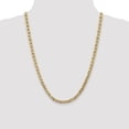 thumbnail image 2 of Auriga Fine Jewelry 14K Yellow Gold 5.5mm Anchor Chain Necklace for Women 24", 2 of 6