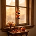 thumbnail image 4 of YingYouFu Thanksgving Fall Wall Indoor Decoration for Home, Pumpkin Plush Vine Decoration, Farmhouse Autumn Pumpkin Decor for Fireplace Ornaments, Porch, Wedding,Harvest Festival Farmhouse Decor, 4 of 7