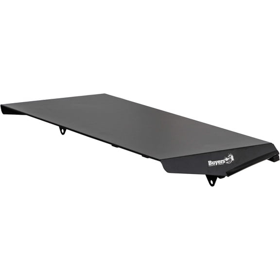 Buyers Products 8895115 Drill-Free Light Bar Cab Mount Compatible with Chevy/GMC 1500-4500 LT/LD With Spoiler (2020-2021), Black Aluminum, Ideal for Mini Light Bar & Beacon Lighting, Truck Accessories