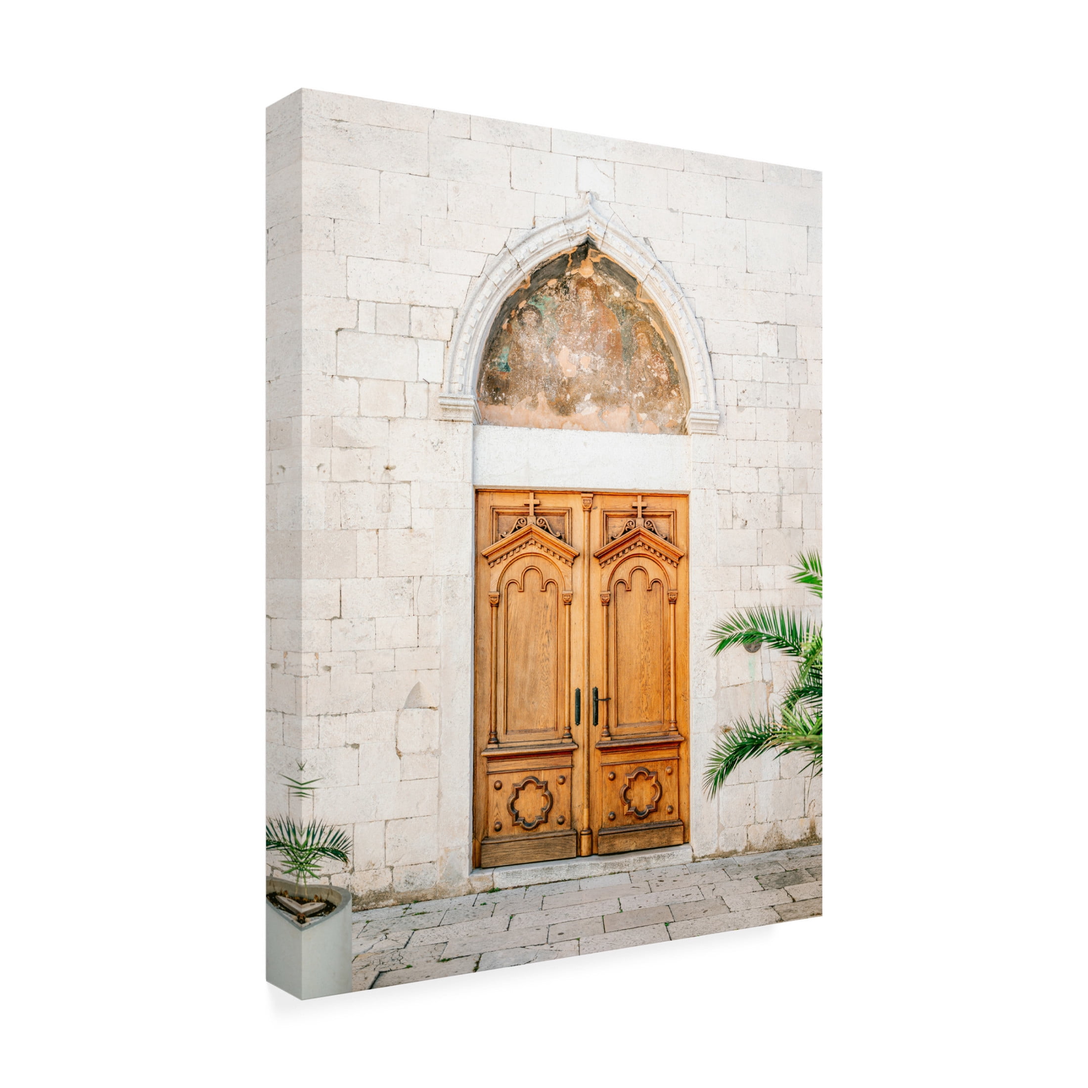 Trademark Fine Art Raisa Zwart Croatian Door Canvas Wall Art