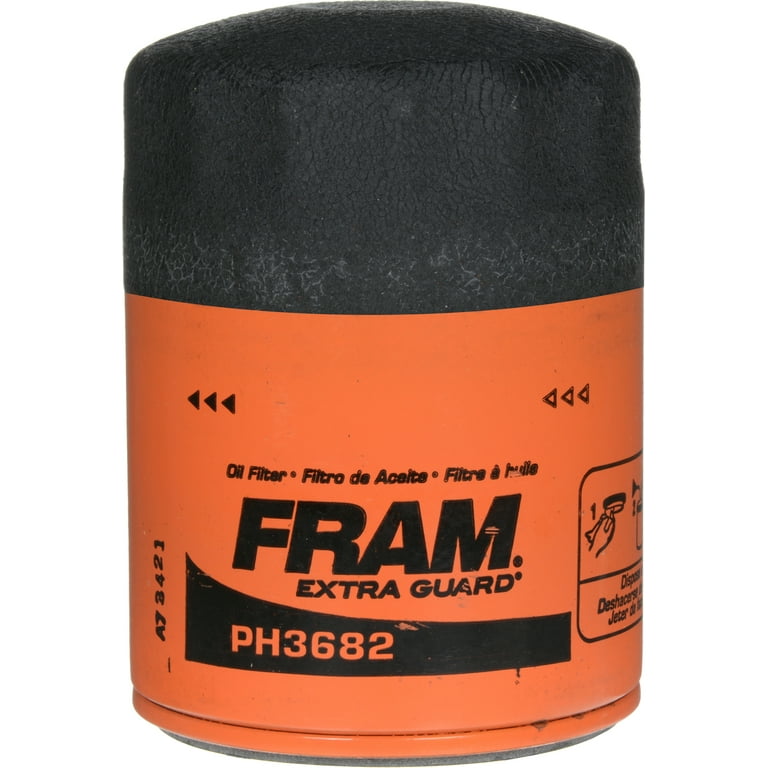 pH  FRAM Extra Guard Filter PH3682, 10K mile Change Interval Oil