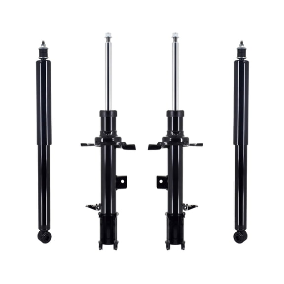 Set 4 Front Strut Assembly - Rear Shock Absorber For 2001 - 2007 Ford Escape