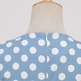 thumbnail image 6 of Prime Day Sales Today 2025!GaThRRgYP Geometric Print Short Sleeve Crew Neck Dress-Abstract Art,Women Fashion Casual Sexy Summer V- Neck Asymmetric Collar Polka Midi Dress, 6 of 8