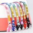 thumbnail image 4 of jiaroswwei Pet Necklace Inlaid Rhinestone Dress-up Adjustable Breakaway Pet Cats Dogs Collars with Bell for Festival, 4 of 8