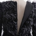 thumbnail image 6 of Girls Black Witch Costume Dress with Cape Hat Female Halloween Cosplay Outfits for 7-8Y, 6 of 8