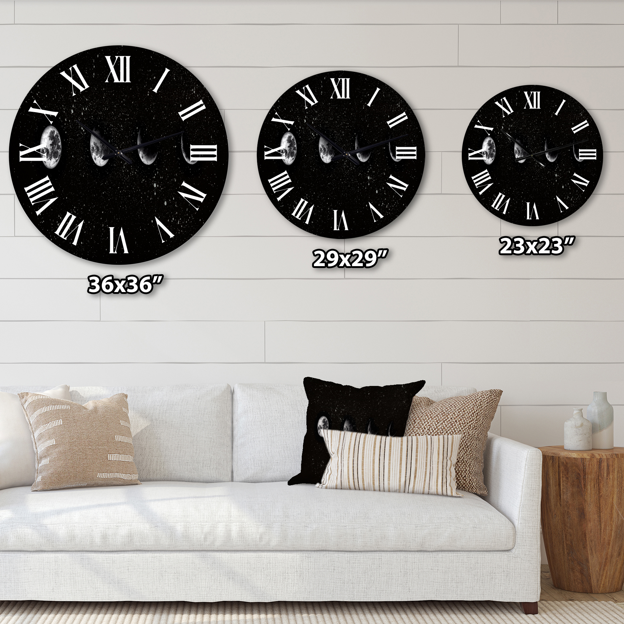 Designart 1 in Quartz Modern/Contemporary Wall Clock
