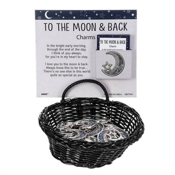 1 Pc Midwest-Cbk I Love You To The Moon And Back Charm (Er77915)