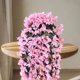 thumbnail image 4 of Enredaderas de flores artificiales | Decoración de techos para salas de estar, envoltura de plástico, bloqueo de conductos, estética moderna, decoración del hogar, plantas artificiales,, 4 of 9