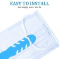 thumbnail image 2 of COOPHYA Dark Blue Mask Extenders 10Pcs Practical Silicone Hook for Anti-Slip Mask Use, 2 of 4