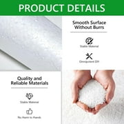 Tripumer 20 Pcs Foam Circles 1x 3.7 in Polystyrene Discs Round Foam Cylinders for Crafts Modeling DIY Projects Cakes Sculpture Arts Floral Making Supplies