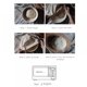thumbnail image 5 of Cesta y forro para fermentación de pan, juego de cuencos redondos para fermentación de masa, perfecto para panaderos profesionales y caseros (1 cesta + 1 forro), 5 of 8