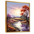 thumbnail image 2 of Designart "Charming Provence Countryside Landscape III" Countryside Floater Framed Wall Art Prints, 2 of 5