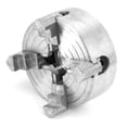 thumbnail image 1 of Mandril de torno de metal, Z011A Mandril de torno de 4 mordazas de aleación de zinc A Mandril de torno de mordaza construido para precisión, 1 of 10
