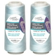 thumbnail image 1 of UNIQUE CREATIV TRULOCK 40 wt Polyester Serging Thread 1500 m (1640 yd) Cone, Light Blue, 1 of 3