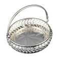 thumbnail image 2 of Lipstore Fruit Tray with Handle Creative for Household Cupcake Display Birthday Party Round, 2 of 8