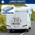 thumbnail image 2 of SereneLife 75L RV Portable Water Tank with Metal Handle, Large Wheels, Level Indicator & Rotating Spout - Ideal for Freshwater or Sewage Storage, Easy to Use for Camping and Outdoor Activities, 2 of 5