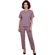 thumbnail image 1 of Conjunto 2 Piezas Casual Chic para Mujer Unitalla, Blusa de Manga Corta y Pantalón Cómodo, Estilo Elegante y Sofisticado para Mujer, 1 of 5
