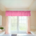 thumbnail image 2 of Solid Poplin Window Valance 58" Wide Pink, 2 of 3