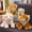 white, variant on Cute Cartoon Simulation Tiger Shape Plush Doll Toy Stuffed Pillow for Kids