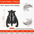 thumbnail image 5 of 3'' Extractor Engranes Poleas Reversible Forja Brazos Mejora, 5 of 5