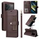 thumbnail image 1 of FOXDOCK Funda tipo Cartera para Xiaomi POCO F6 Pro 5G – Cubierta de Cuero PU con Múltiples Ranuras, Bolsillo para Efectivo y Correa de Muñeca, 1 of 6