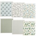 thumbnail image 1 of Txkrhwa 6Pcs Swedish Dishcloths for Kitchen Reusable Kitchen Dish Towels Absorbent Kitchen Dishcloths Washable Kitchen Dish Rags Soft Cellulose Sponge Cloths 7.7 x 6.7inch, 1 of 6