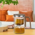 Rodless Teapot Lazy Tea Set Tea Water Separation Cup Glass Inner