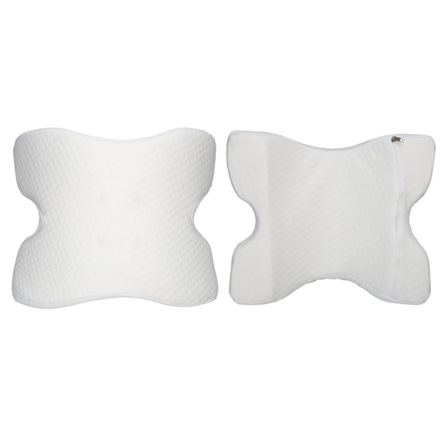 Almohada De Espuma De Memoria, Almohada De Ergonómica Y Lavable Portátil Para Hombres Para Mujeres Para Salón De Belleza
