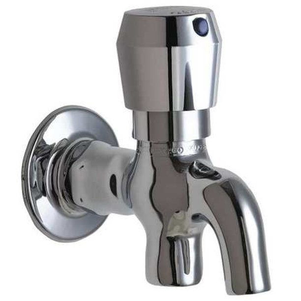 CHICAGO FAUCETS 324665PSHABCP Metering, Single Hole Mount, 1 Hole