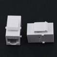 thumbnail image 4 of 200 Piezas Conector RJ45 Jack Cat6 Acoplador de Extensión Red Ethernet LAN Cat 6 Acoplador Conectores Extender Adaptador,, 4 of 9