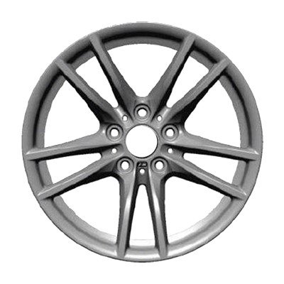 KAI 19 X 9 Reconditioned OEM Rear Aluminum Alloy Wheel, Silver, Fits 2015-2020 BMW M4