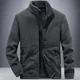 thumbnail image 3 of Nuevas chaquetas abrigadas de almacén para hombres, abrigos cálidos de invierno para hombres, abrigos casuales de algodón con capucha gruesa de polar, ropa deportiva, sudaderas de talla grande, 3 of 5