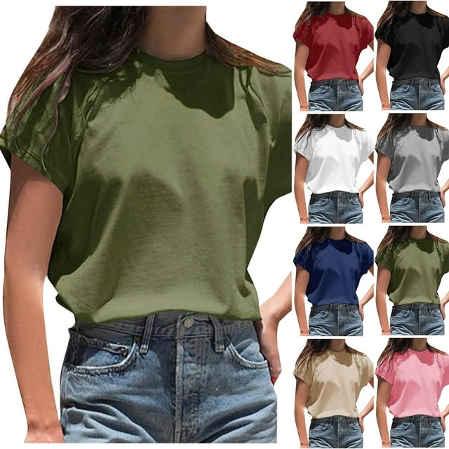 Sudadera con capucha larga,Blusa informal de manga corta para mujer, cuello redondo, poliéster, largo regular, ideal para uso en casa y oficina, sopatenor