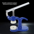 thumbnail image 6 of Tebru Watch Back Closer, Back Case Closer,Watch Back Case Cover Press Closer Watchmaker Presser Repair Tool With 12 Dies Blue, 6 of 8
