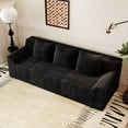 thumbnail image 3 of Leumius 71" 3 Seater Cloud Sofa Couch,Modern Corduroy Upholstered Boneless Sofa Couch with Deep Seat for Living Room,No Assembly Required,Antique Black, 3 of 5