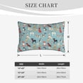 thumbnail image 3 of Fotbe Animal Dog Pillow Cases - Envelope Closure - Luxury, Extra Soft, Cooling Pillow Covers - Wrinkle, Fade, Stain Resistant-14"x20", 3 of 8