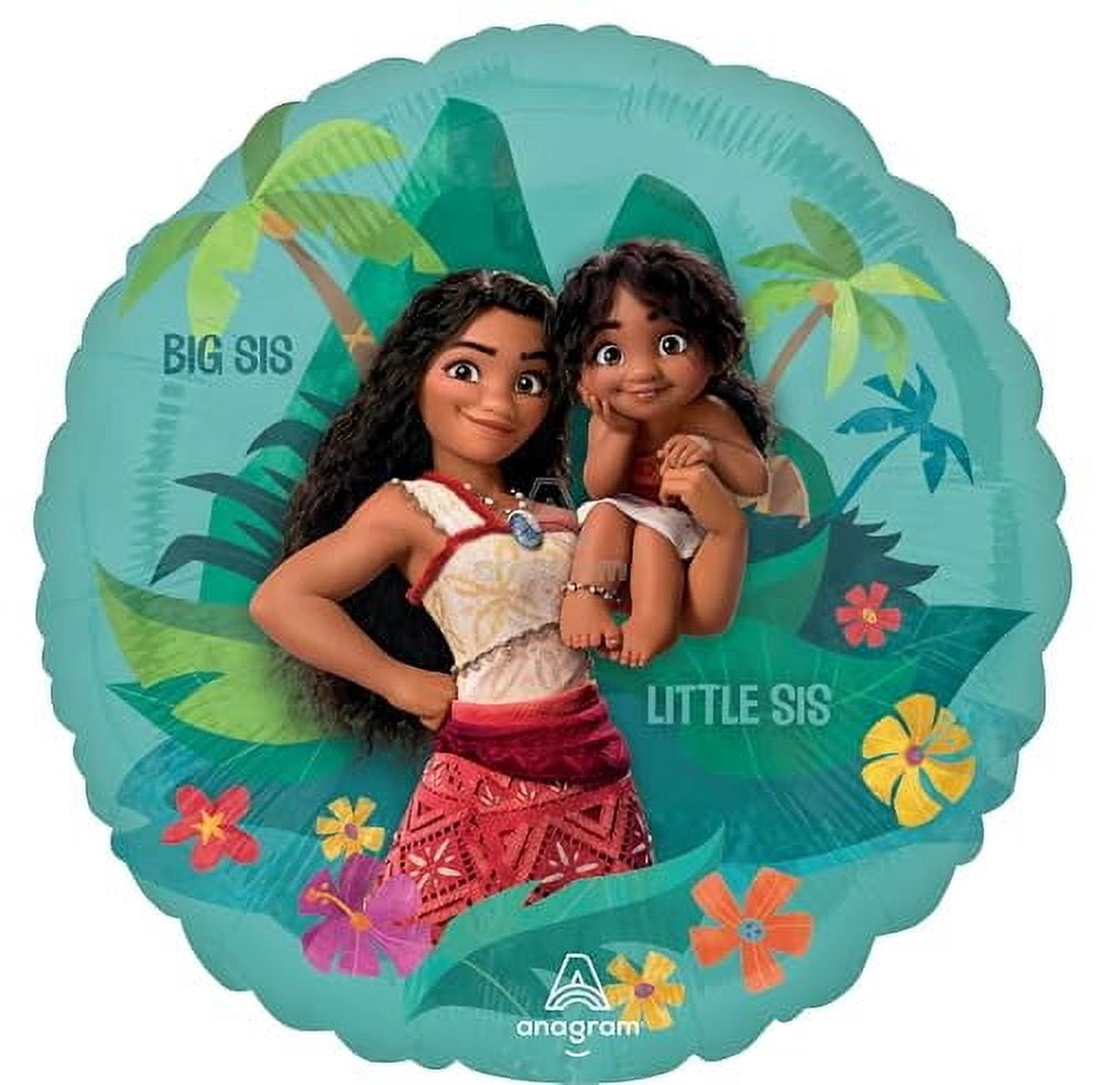 Moana's Birthday Party Supplies Airloonz and Foil Balloon Bouquet Decorations