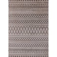 thumbnail image 1 of Ahgly Company Machine Washable Indoor Rectangle Industrial Modern Puce Purple Area Rugs, 6' x 9', 1 of 7