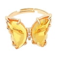 thumbnail image 1 of Anillos para mujer, regalos para mujer, anillo de boca viva transparente de color, anillo femenino Ins Net Red Girl, anillo de moda, anillo vivo, 1 of 2