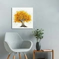 thumbnail image 4 of JEUXUS The Golden Tree Canvas Wall Decor by Artist Ashvin Harrison for Living Room, Bedroom, Bathroom, Kitchen, Office, Bar, Dining & Guest Room - Ready to Hang - 16x16 inch, 4 of 4