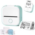 thumbnail image 1 of EIGTHTAIL Print Pod  Print Pods Mini Printer  Pocket Mini Printer  Mini Pocket Sticker Printer Inkless Sticker Printer for DIY Scrapbook  Fast Printing Portable Mini Thermal Printer (Full, 1 of 8