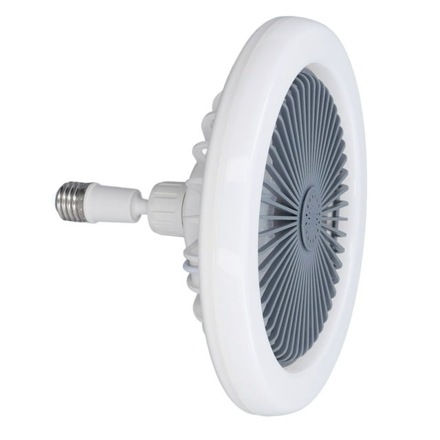Luz del Ventilador de Techo, Enfriamiento Cómodo 3 Velocidad de Viento 6500K Luz de Ventilador PC Abs Con Base de Lámpara E27 para Espacio