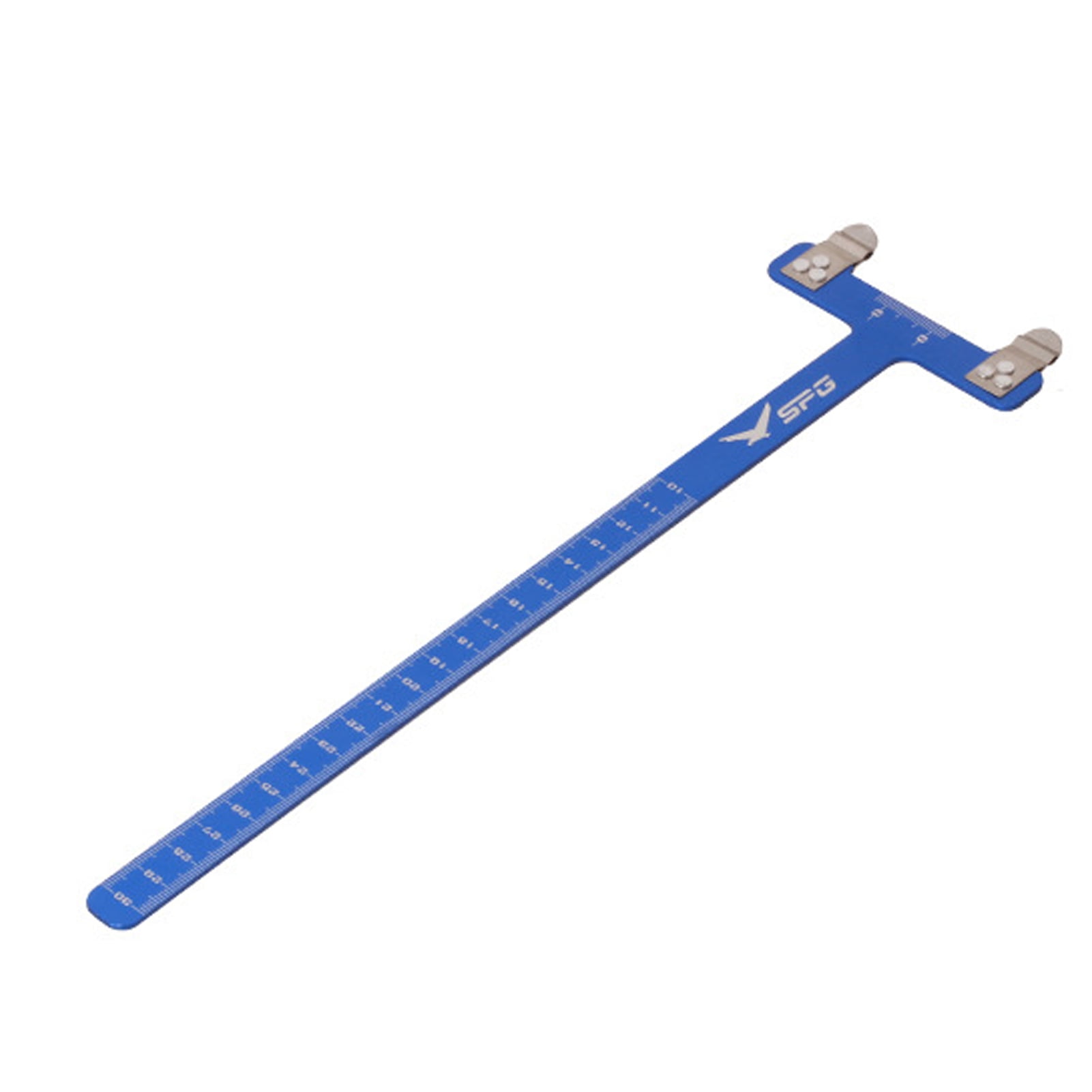Pebbuoy Bow Adjustment Ruler T-Shaped Bow Square Precision Ruler Bow Adjustment Measurement Stainless Steel Measurement Tool Archery Accessories