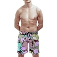 thumbnail image 6 of Invader Zim Mens Board Shorts Quick Dry Swim Trunk Lightweight Soft Swimsuit Bathing Suit for Boys L, 6 of 8