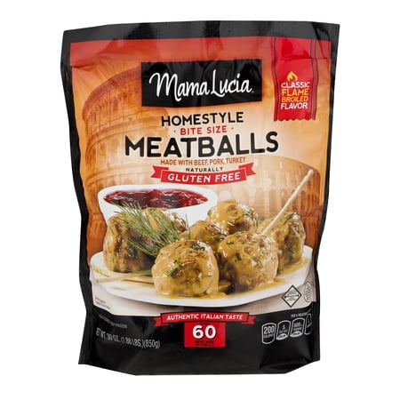 Mama Lucia Homestyle Meatballs, 30.0 OZ - Walmart.com
