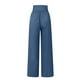thumbnail image 4 of WILLBEST Pantalones Casuales elegantes para Mujer, Pantalones Palazzo de Verano de Pierna Ancha, Pantalones de Playa Holgados de Cintura Alta con Bolsillo para Uso Diario Extra Grande, 4 of 4