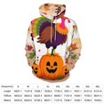 thumbnail image 2 of Happy Thanksgiving Pumpkin Turkey 3d Sweatshirts Hoodie Fashion Casual Personality Men's Women Street Hoodie Pullovers Long Sleeve Comfortable Top, 2 of 6