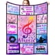 thumbnail image 1 of LHSHID Dancer Gifts Blanket Dance Life Flannel Fleece Throw Blankets for Sofa Couch Bed Office All Season 60x80in, 1 of 6