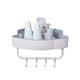 thumbnail image 1 of Estante De Ducha De Esquina De Pared, Estante Triangular Con Gancho, Estante De Baño, Soporte De Estante De Ducha De Champú, Estante De Almacenamiento De Cocina, Organizador Sweethay HA024015-04, 1 of 6